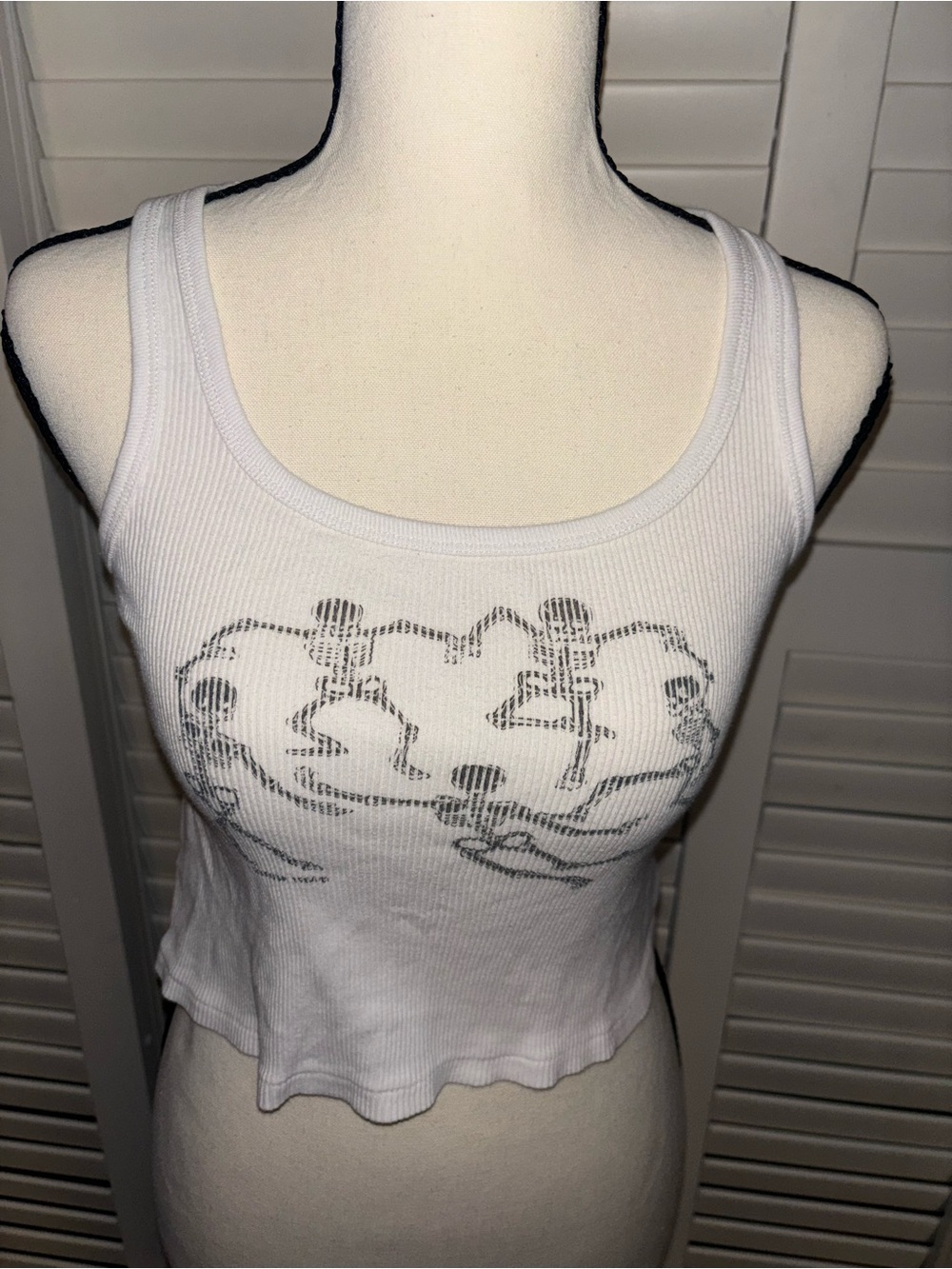 John Galt Ribbed Tank Top